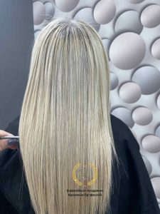 окрашивание в технике айр тач
